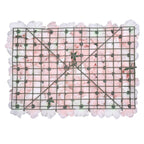 Hydrangea Artificial Flower Wall Panel 60cm x 40cm - Peach, Baby Pink & White x 12