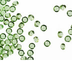 4000 Iridescent Table Scatter Acrylic Crystals, 2.5mm - Apple Green