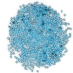 4000 Iridescent Table Scatter Acrylic Crystals, 2.5mm - Aqua Blue