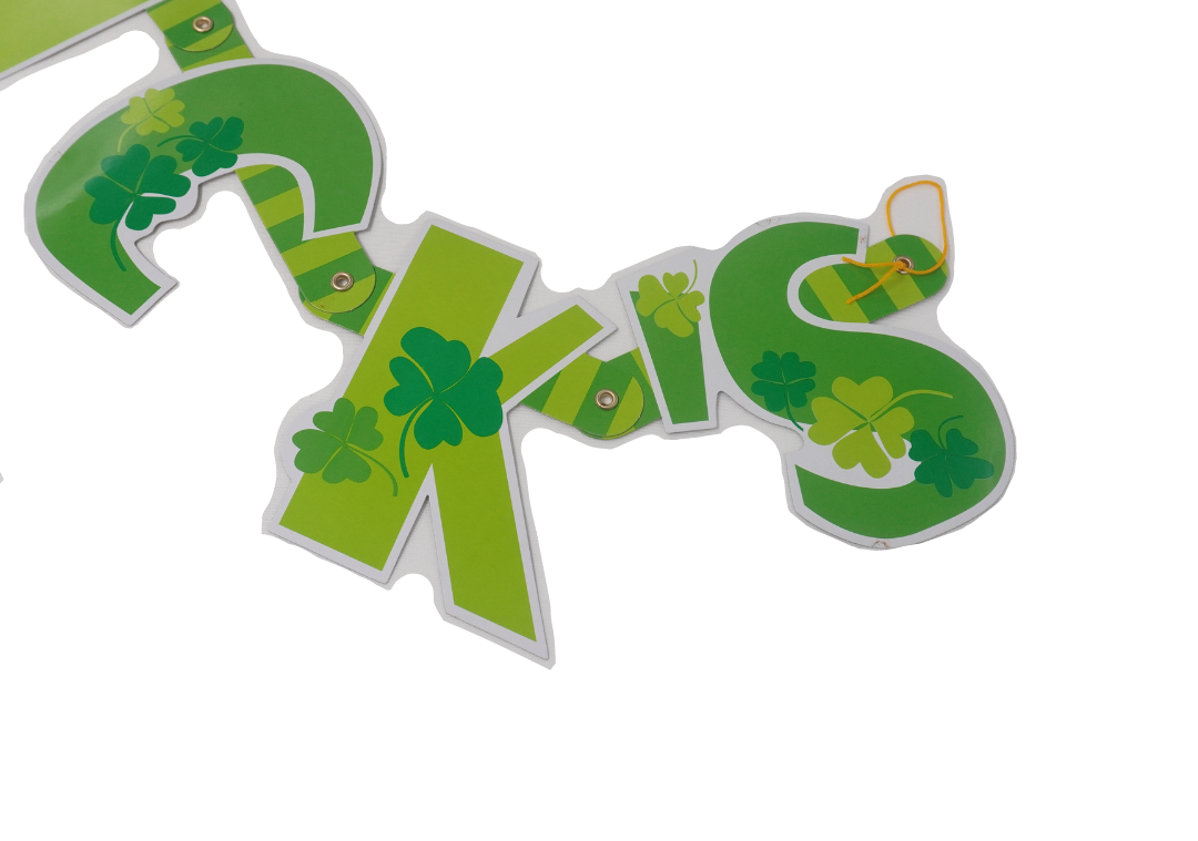 St Patrick's Day Banner - 1.65m
