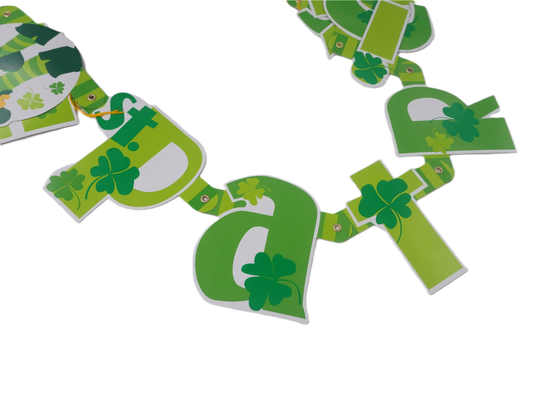 St Patrick's Day Banner - 1.65m