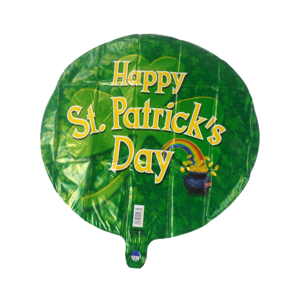 St Patrick's Day Helium Balloon