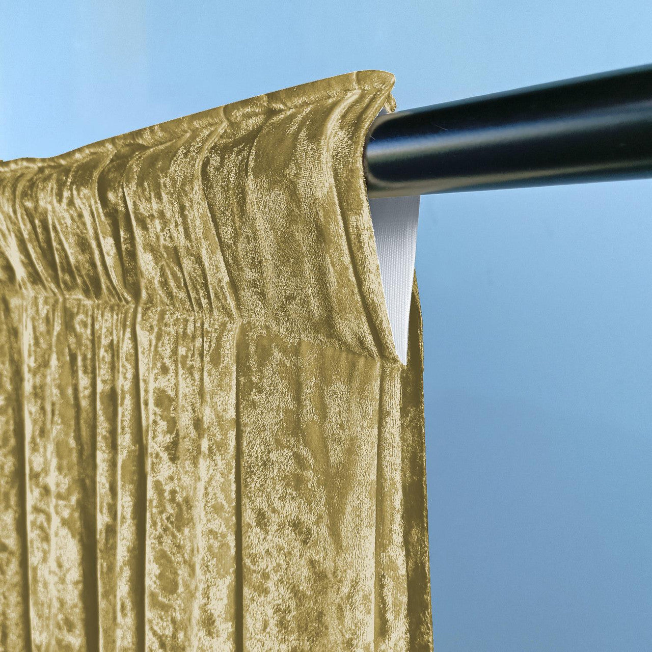Velvet Backdrop - 3m x 3m - Gold