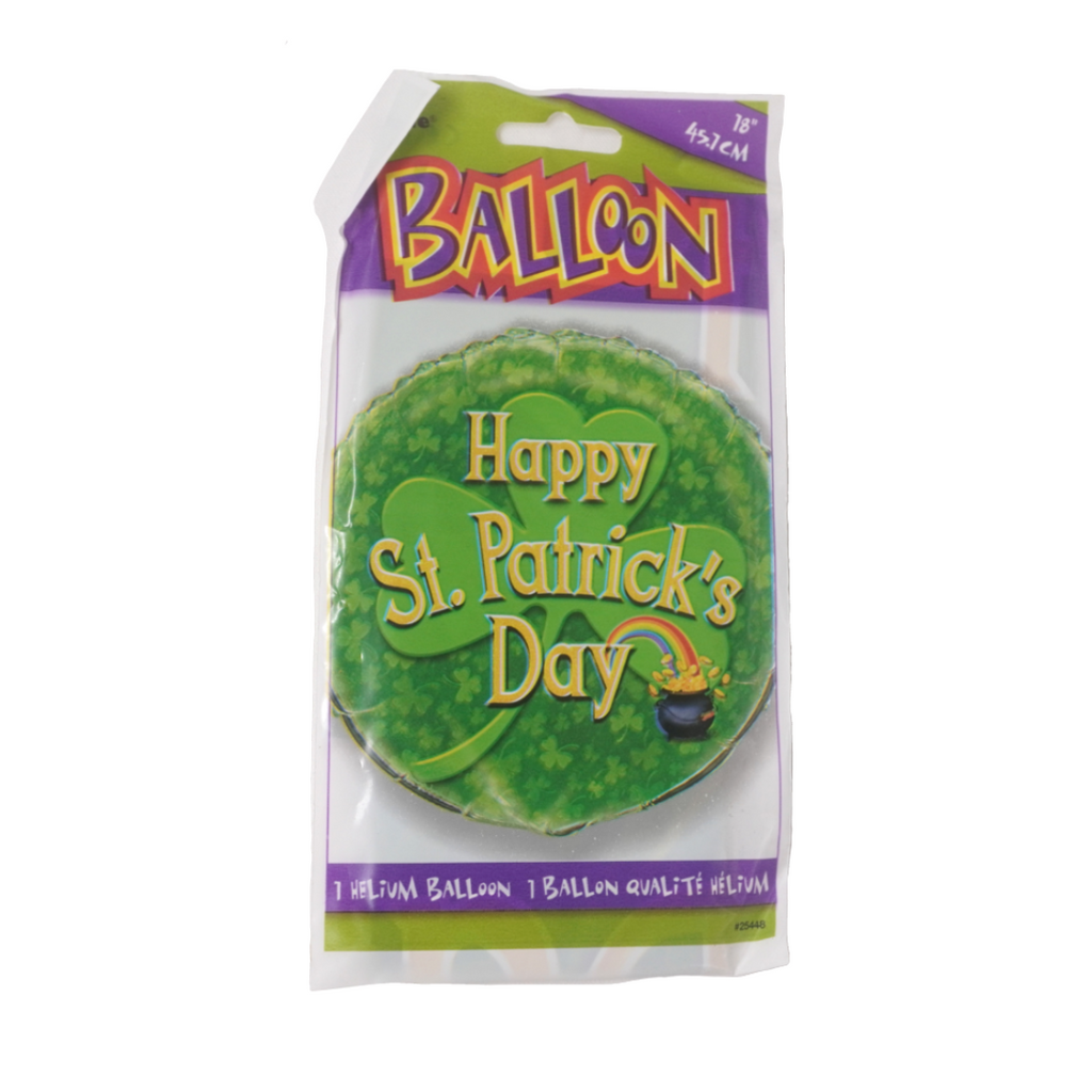 St Patrick's Day Helium Balloon