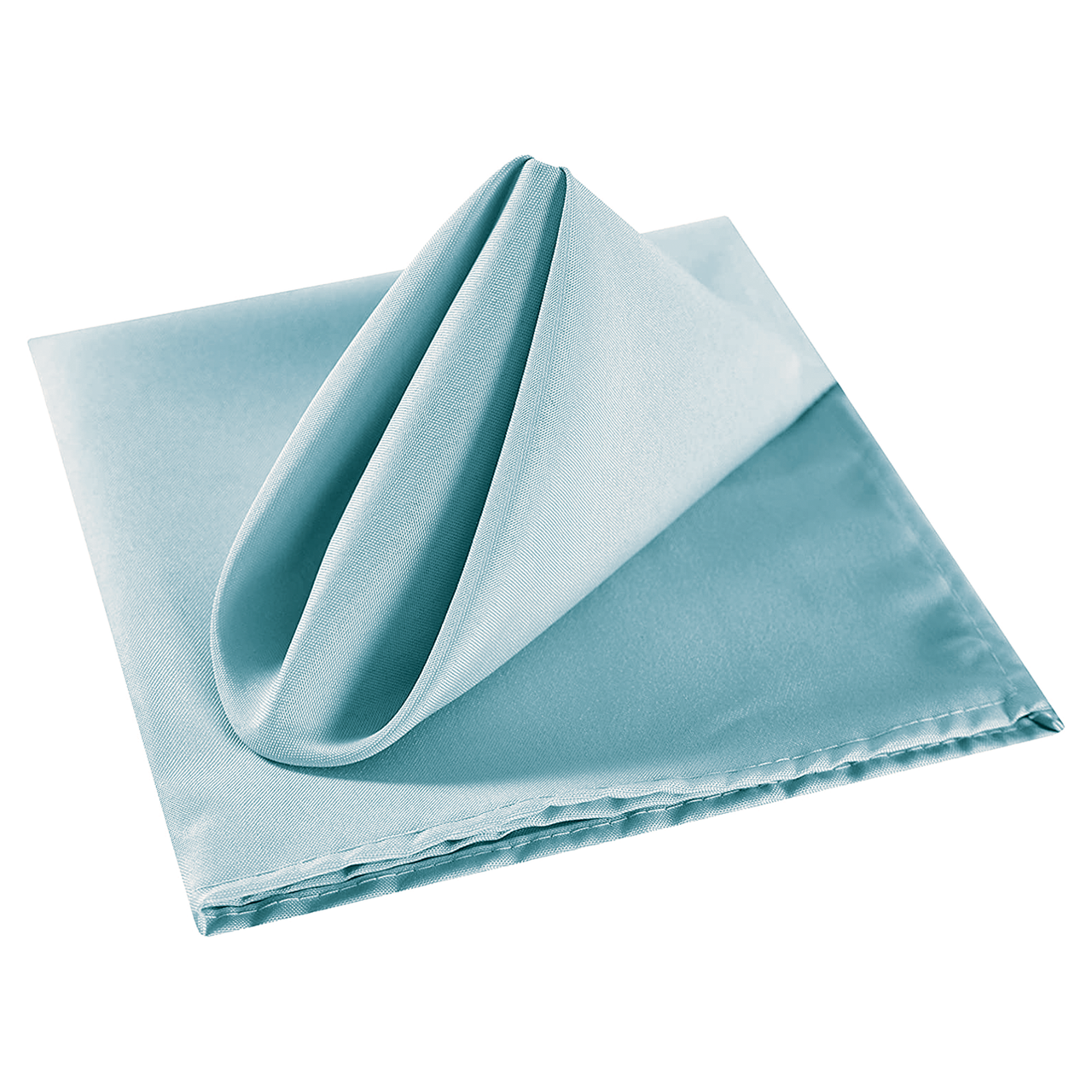 20" Polyester Table Napkin - Baby Blue