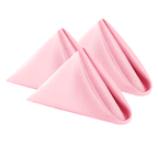 20" Polyester Table Napkin - Baby Pink