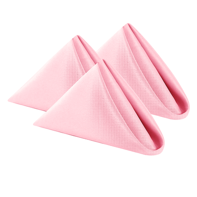 20" Polyester Table Napkin - Baby Pink
