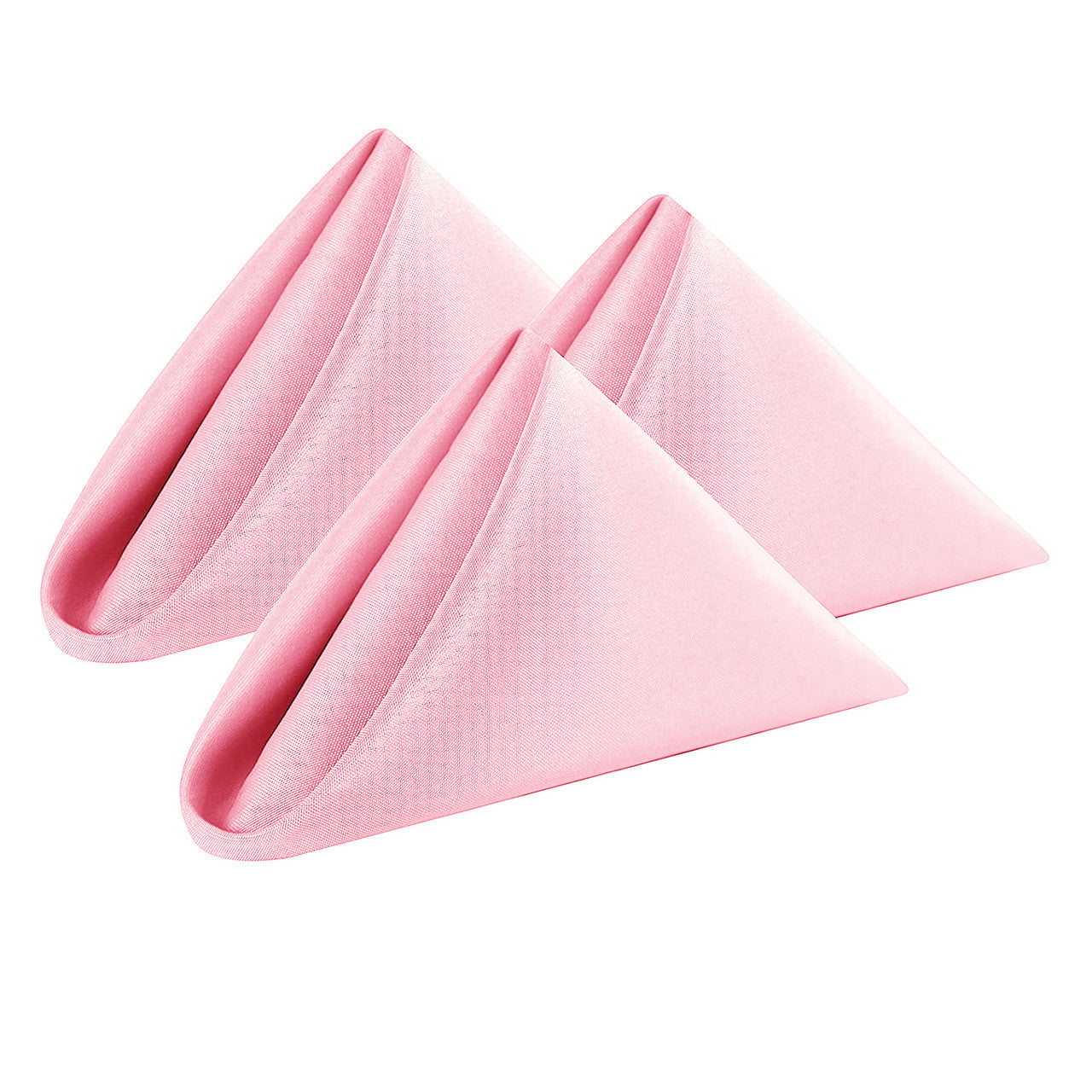 20" Polyester Table Napkin - Baby Pink