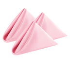 20" Polyester Table Napkin - Baby Pink