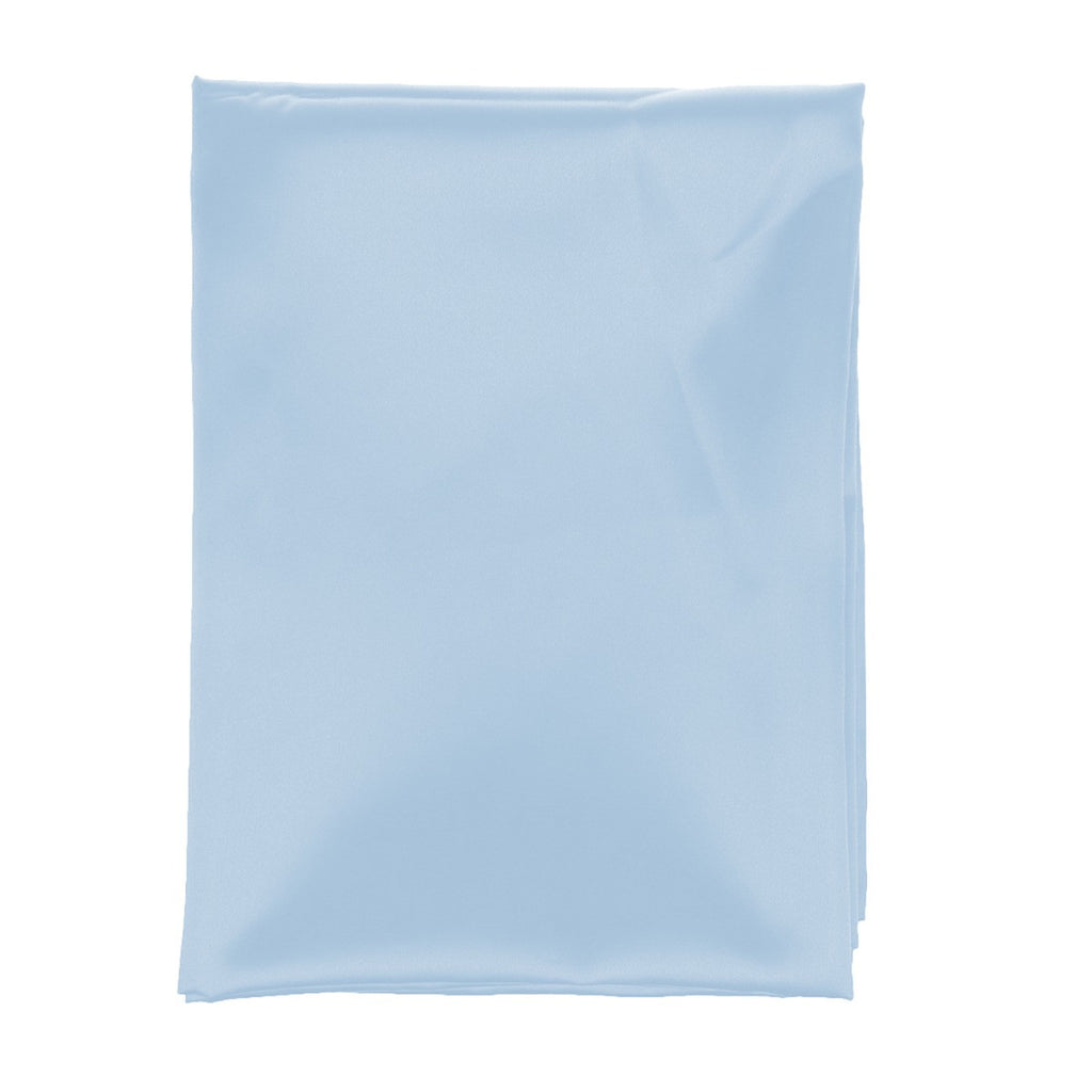 1.5m x 10m Ice Silk Fabric - Baby Blue