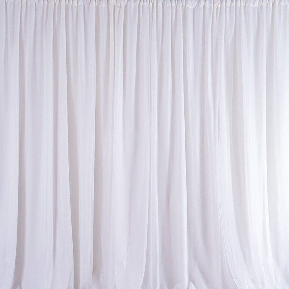 150GSM Ice Silk Photography Backdrop (No Swag) - White