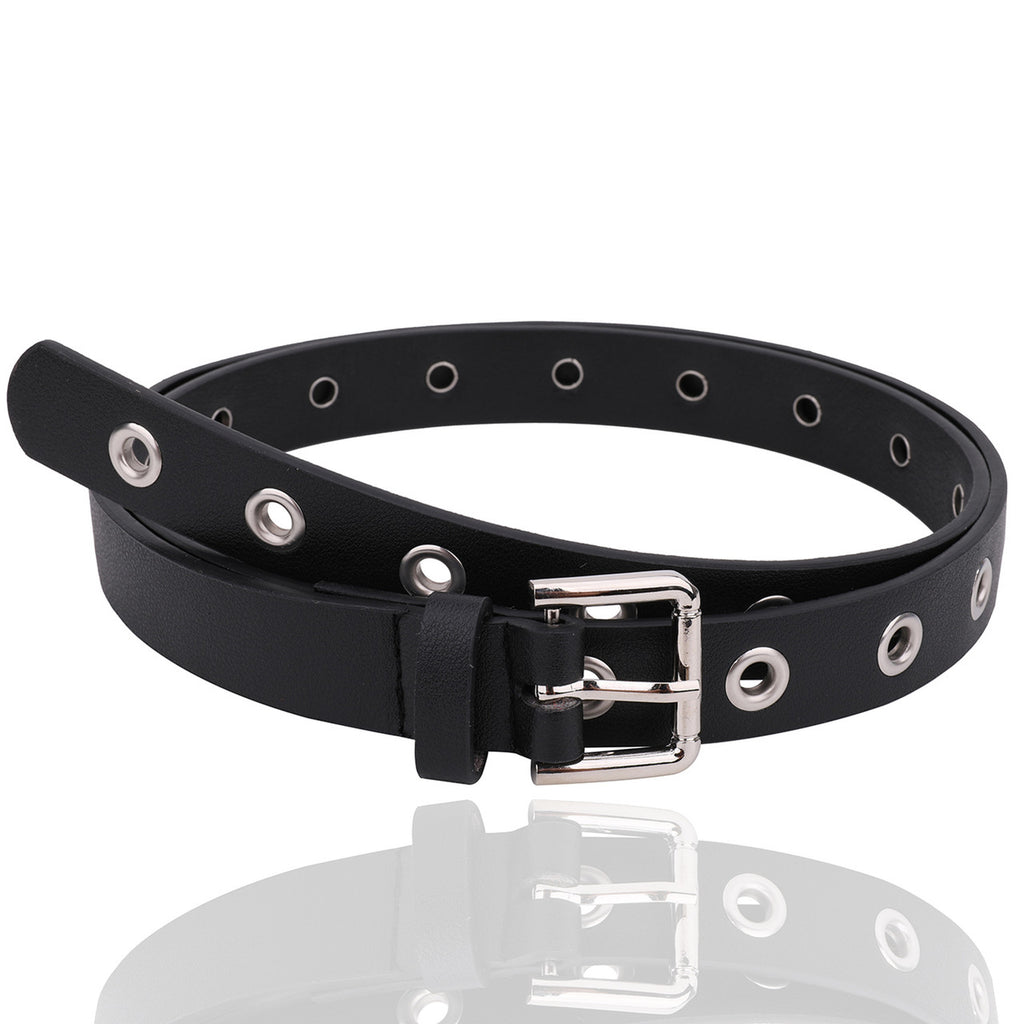 Eyelet Belt Alloy Buckle