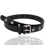 Eyelet Belt Alloy Buckle