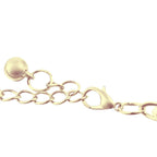 Metal Chain Belt with Pearl Beads - Gold