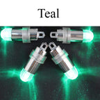 10x Mini LED Balloon Lights - Teal