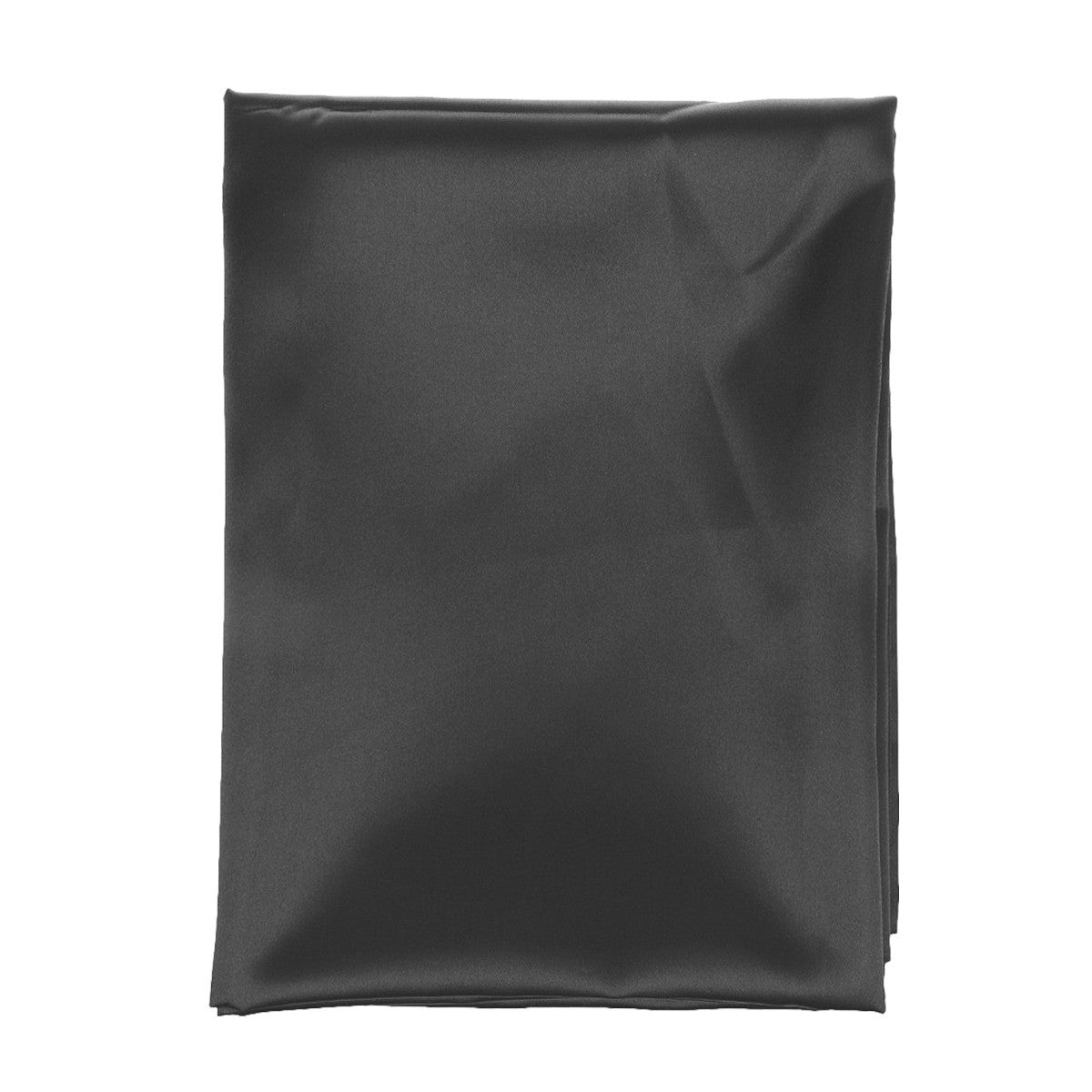 1.5m x 10m Ice Silk Fabric - Black