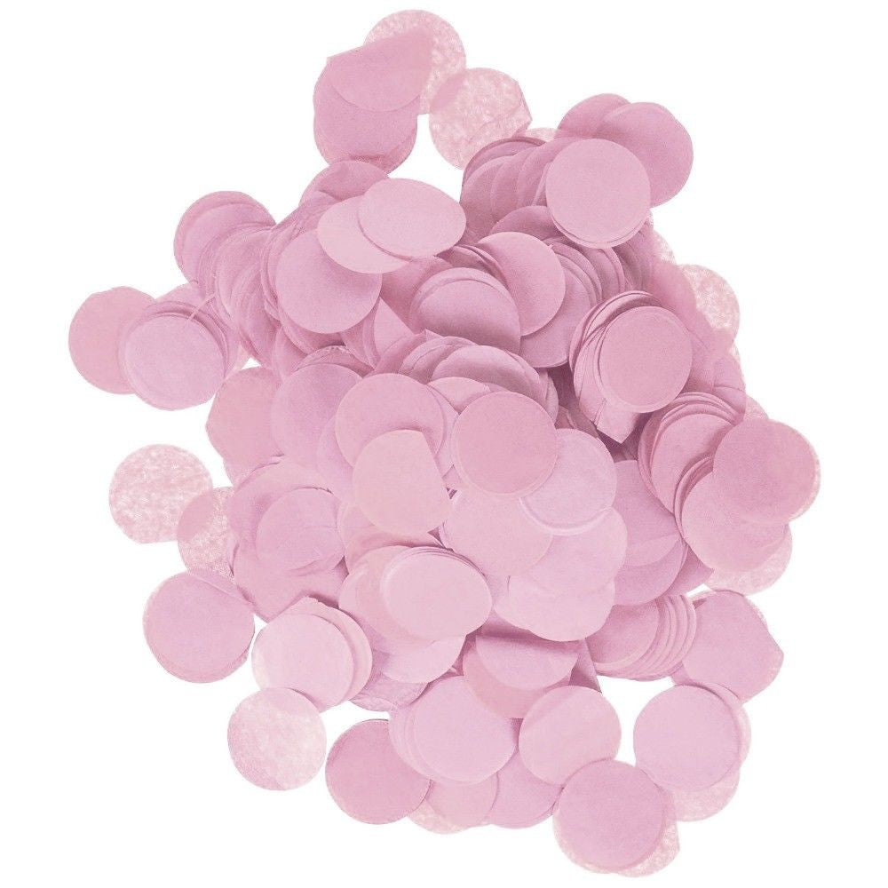 Gender Reveal Black Balloon with Pink/Blue Confetti