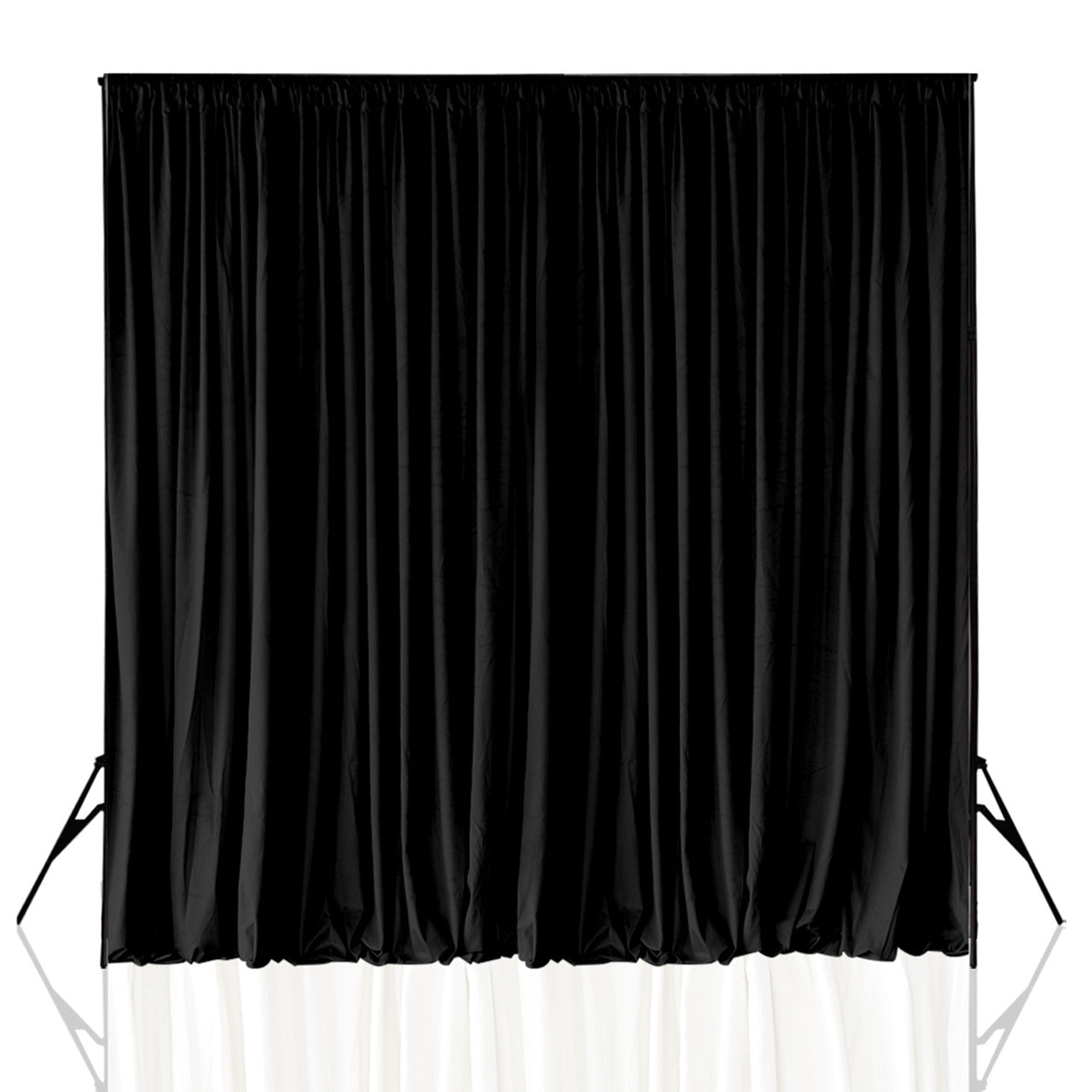 190GSM Dutch Velvet Backdrop - Black