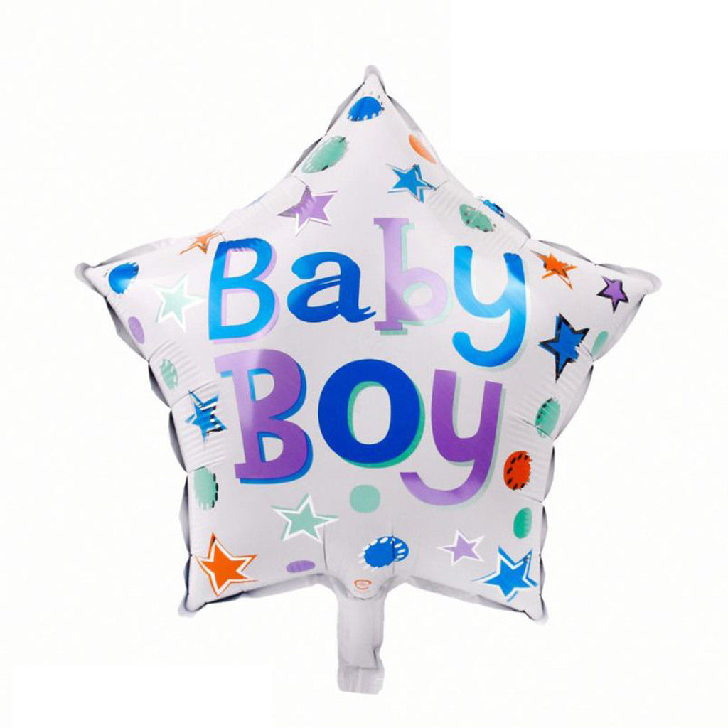 5pc Happy 1st Birthday Foil Balloons - Boy