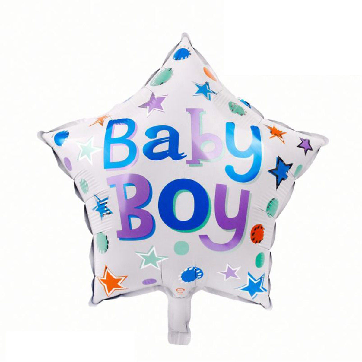 5pc Happy 1st Birthday Foil Balloons - Boy
