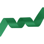 25m Double Sided Satin Ribbon - Bottle Green
