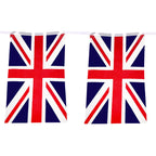 Union Jack Polyester Bunting (Rectangles) - 10m