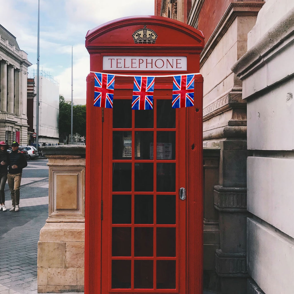Union Jack PVC Bunting (Rectangles)