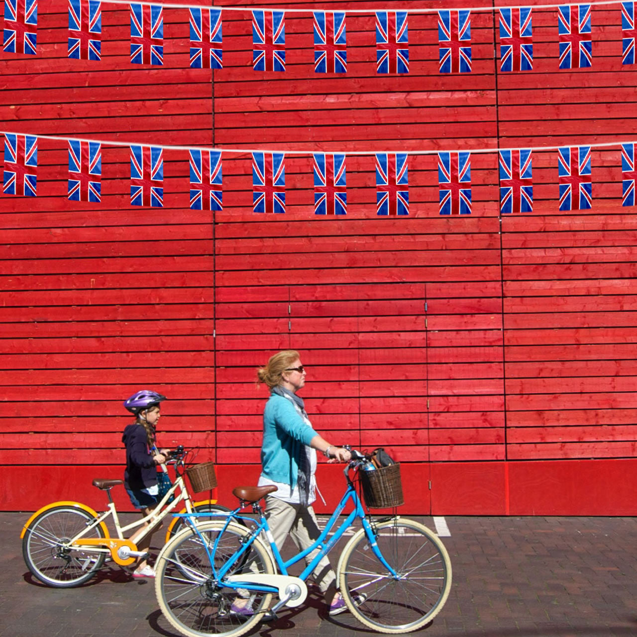 Union Jack PVC Bunting (Rectangles)