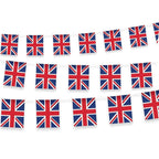 Union Jack PVC Bunting (Rectangles)