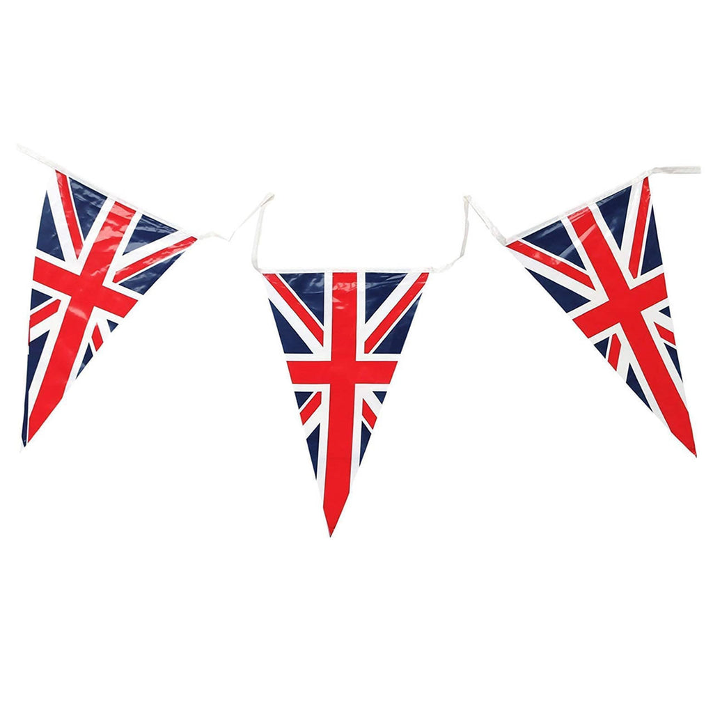 Union Jack PVC Bunting (Triangles)