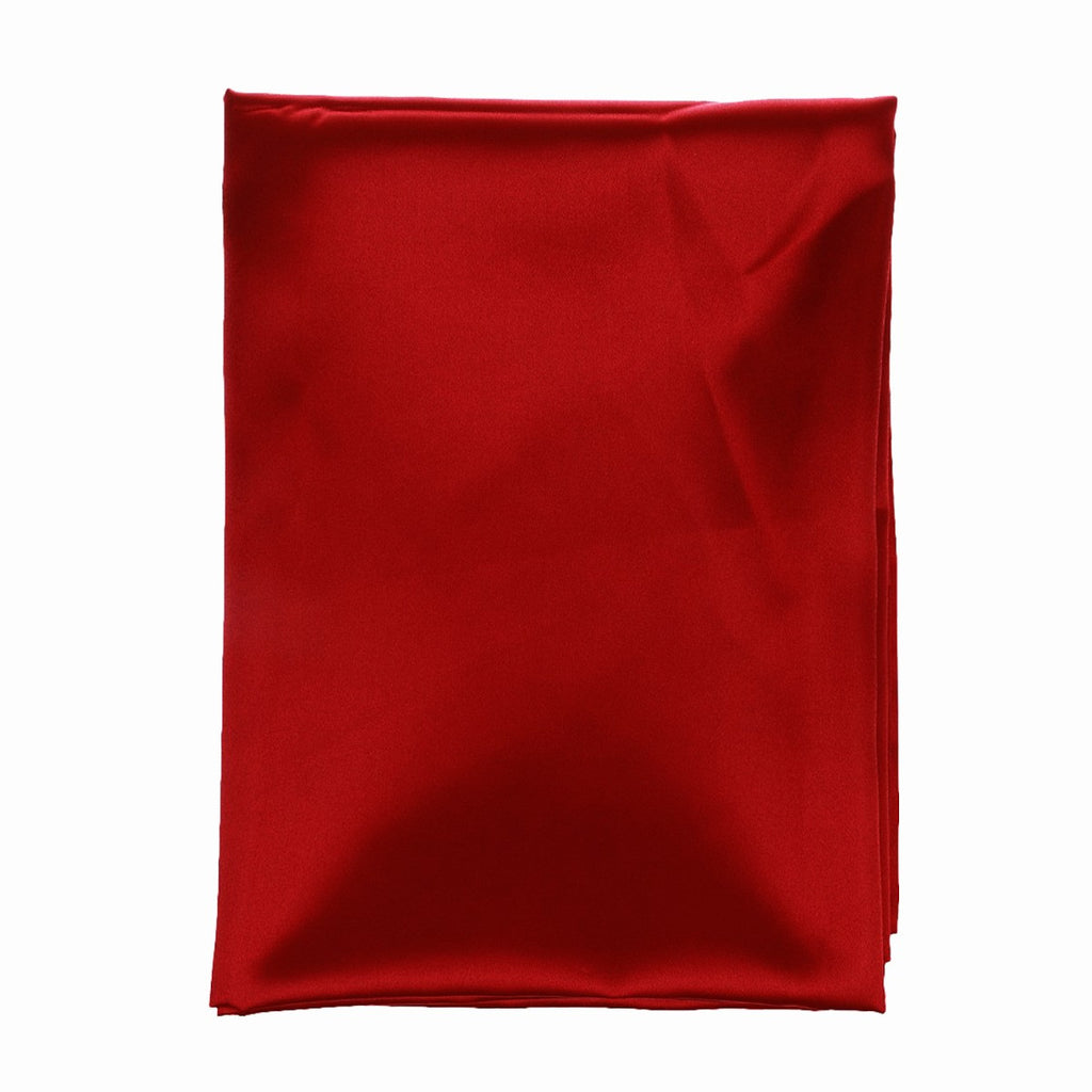 1.5m x 10m Ice Silk Fabric - Burgundy