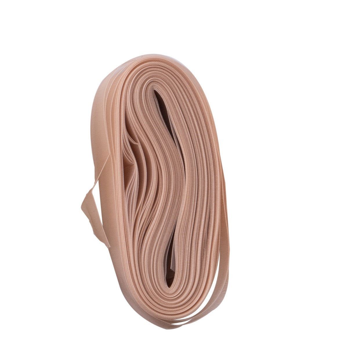 20m Organza Woven Edge Ribbon Buttermilk