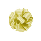 25m Double Sided Satin Ribbon - Canary