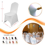 Premium Spandex Chair Cover - White