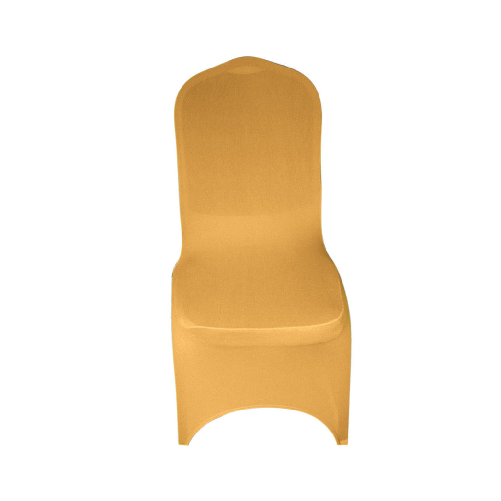 160GSM Spandex Chair Cover - Light Gold