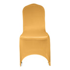 160GSM Spandex Chair Cover - Light Gold