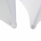 Spandex Folding Chair Cover - White