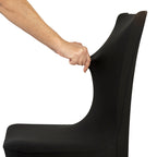 160GSM Spandex Chair Cover - Black