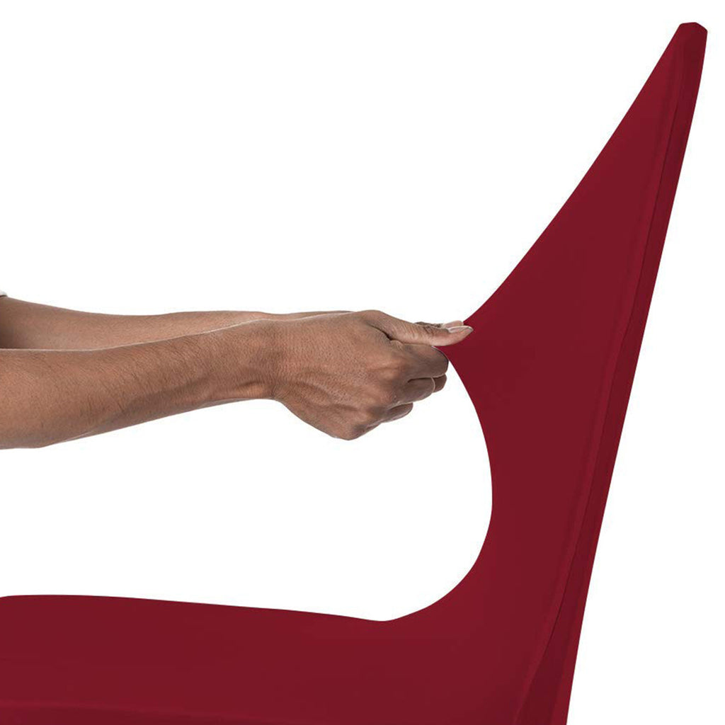 160GSM Spandex Chair Cover - Burgundy