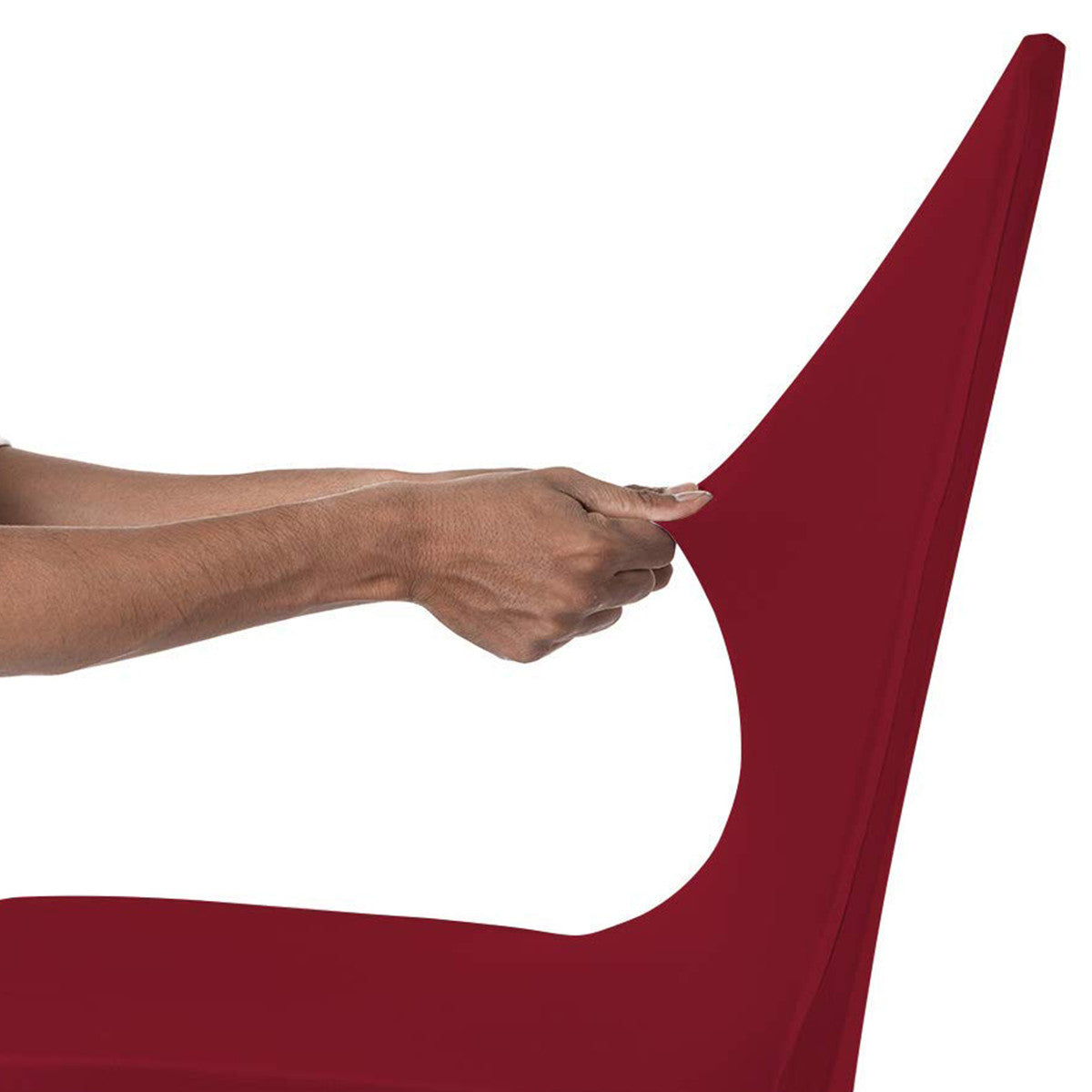 160GSM Spandex Chair Cover - Burgundy