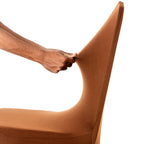 160GSM Spandex Chair Cover - Chocolate