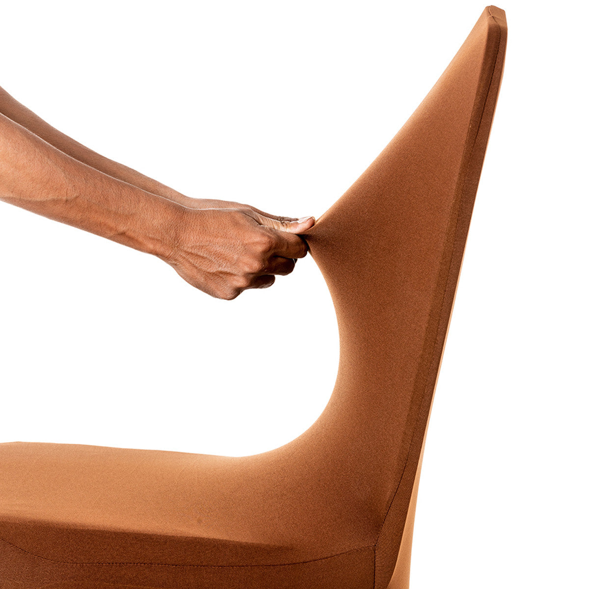 160GSM Spandex Chair Cover - Chocolate