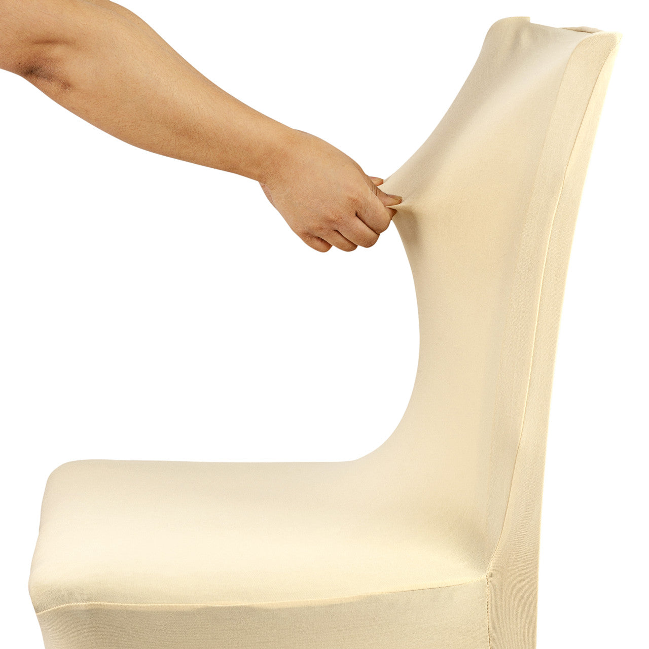 160GSM Spandex Chair Cover - Champagne