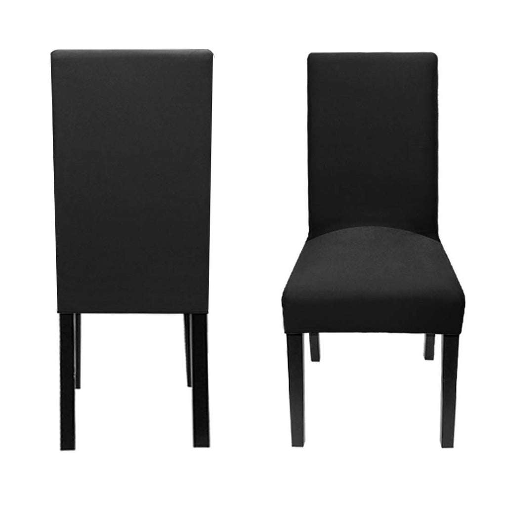 Short Spandex Chair Cover - Black