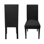 Short Spandex Chair Cover - Black