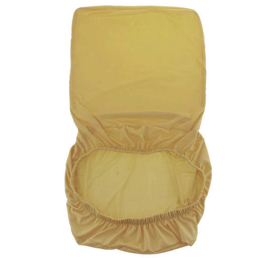 Short Spandex Chair Cover - Gold