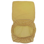 Short Spandex Chair Cover - Gold