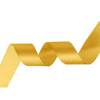 25m Double Sided Satin Ribbon - Champagne