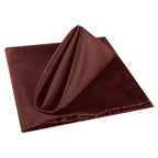 20" Polyester Table Napkin - Chocolate