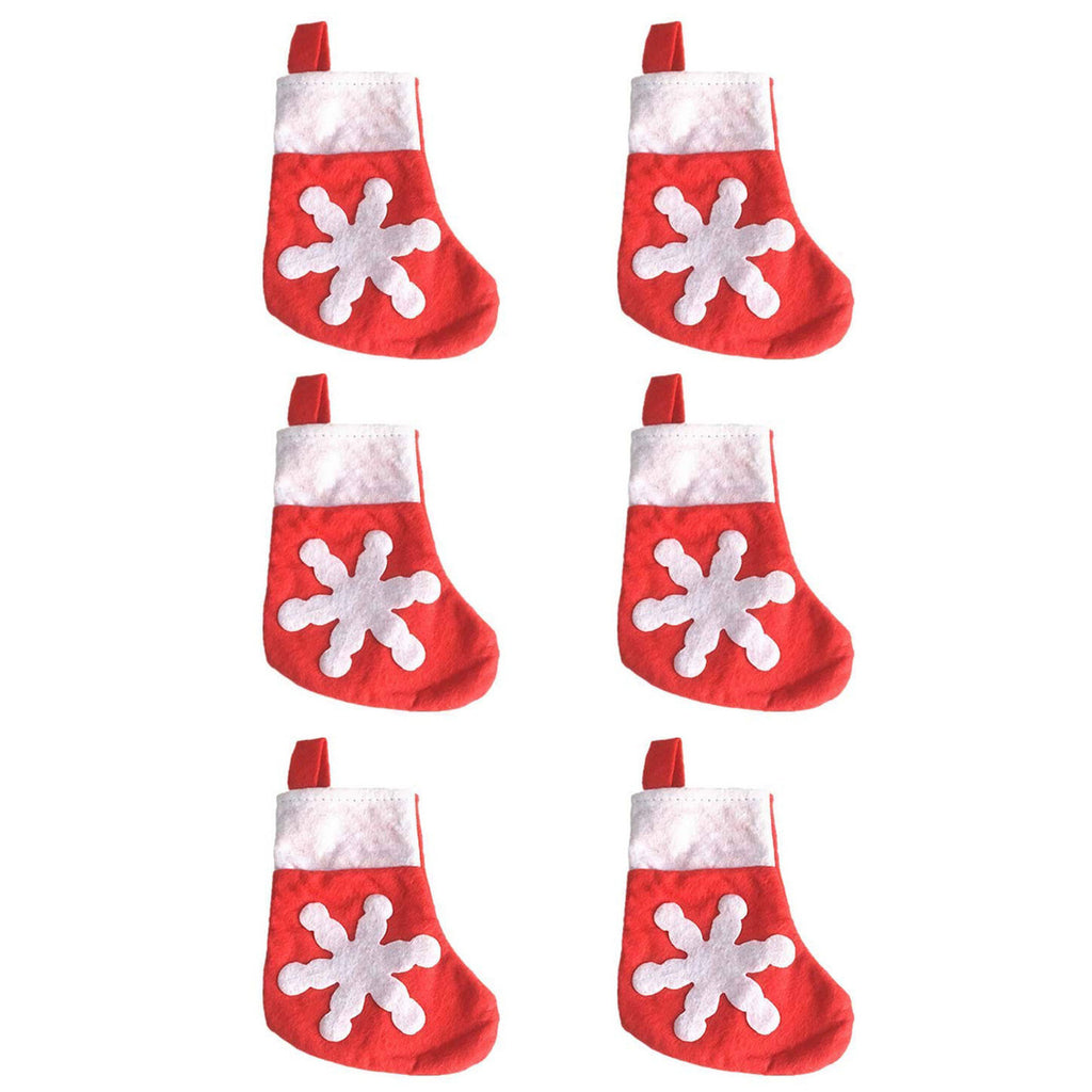 Christmas Stocking Cutlery Holder - 4pcs